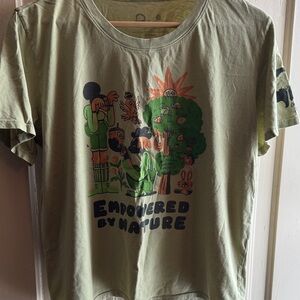 Empowered by Nature Green T-Shirt